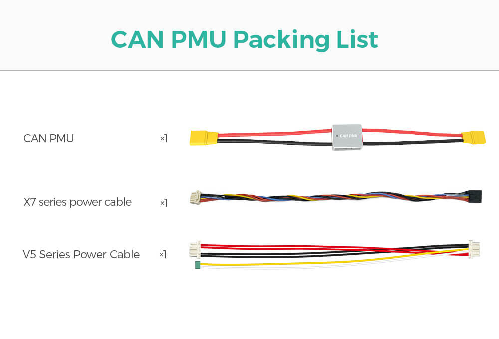CUAV CAN PMU Güç Ölçüm Modülü — Teknik detay