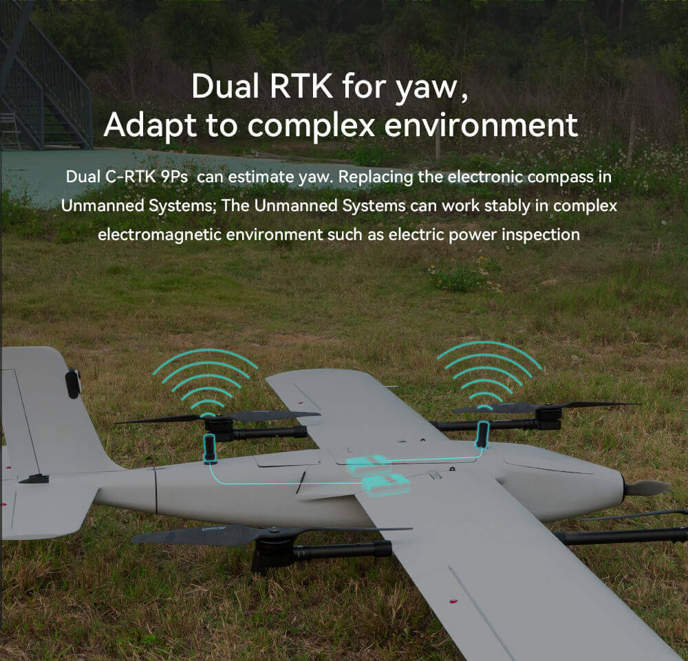 CUAV C-RTK 9Ps GNSS RTK Modülü — Gezici Birim ve Stand Seti — Teknik detay