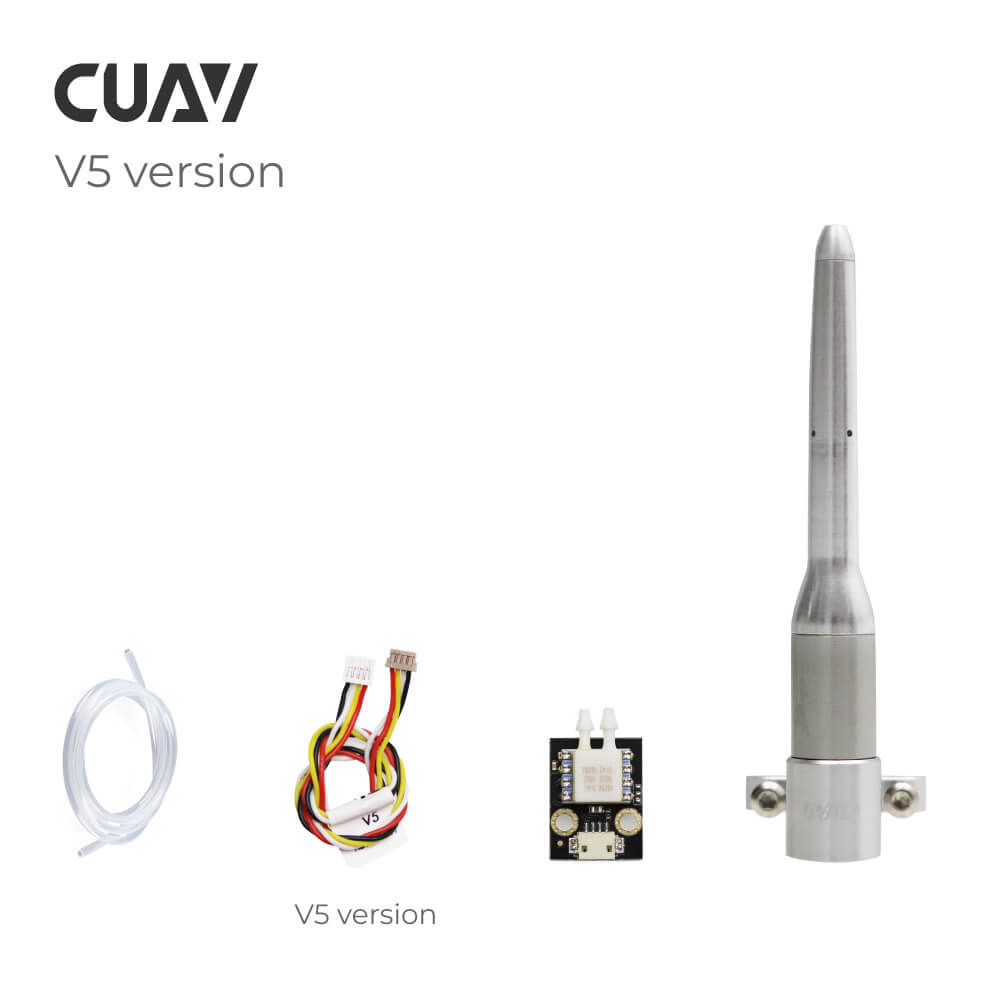 CUAV MS4525 Pitot Tüplü Hava Hızı Sensörü — MS4525-PIX Sürümü * 2 adet — Teknik detay