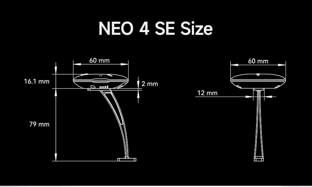 CUAV NEO 4 SE GNSS Modülü — NEO 4 SE & Pixhawk V6X V2 Kontrolcü — Teknik detay