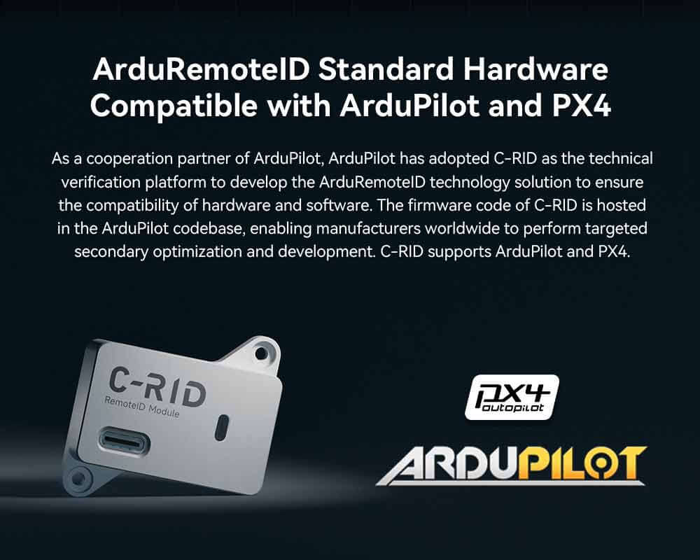 CUAV C-RID Drone Remote ID Modülü — C-RID & NEO 3 Pro GPS / Set — Teknik detay