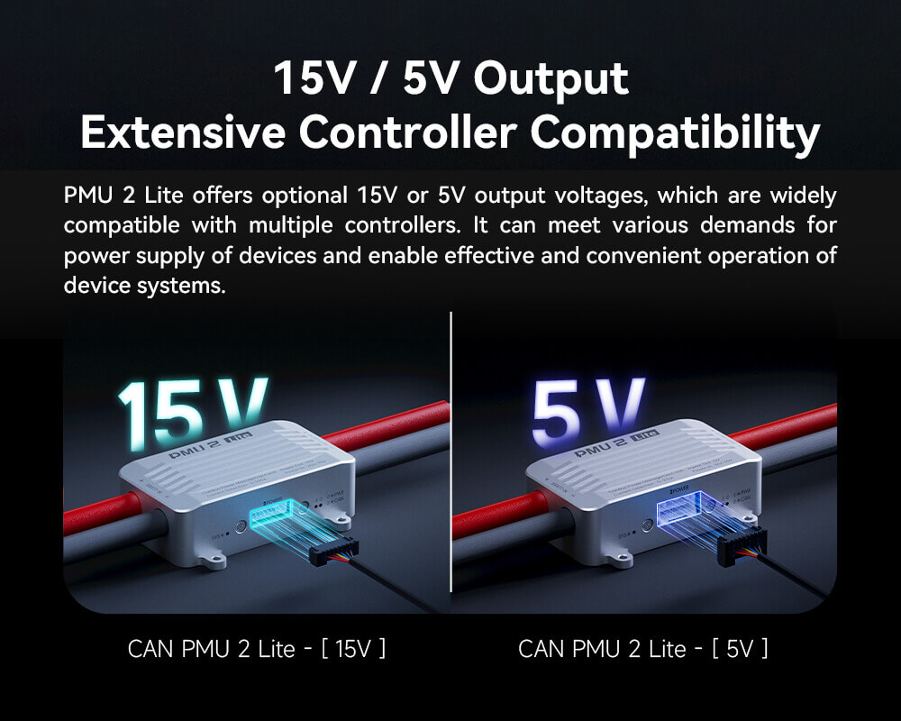 CUAV PMU 2 Lite 15 V / 5 V Güç Modülü — PMU 2 Lite Güç Modülü * 2 adet / 5V(uyumlu: V5+) — Teknik detay