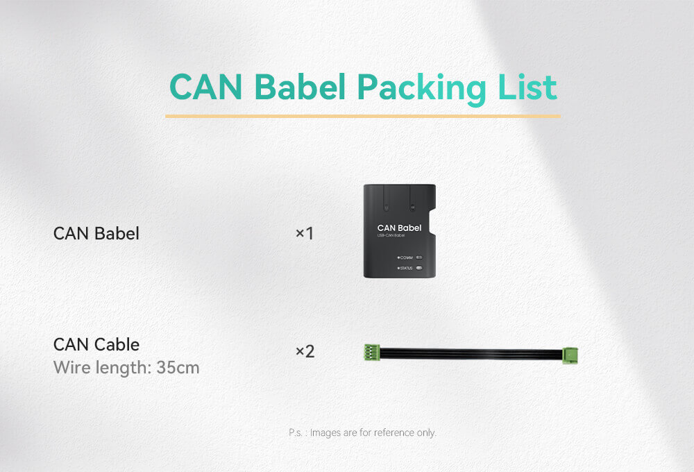 CUAV CAN Babel USB-CAN Adaptörü — Teknik detay
