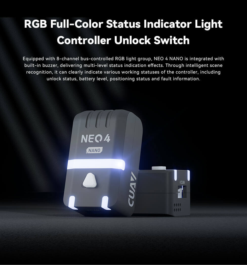 CUAV NEO 4 Nano GNSS Modülü — NEO 4 Nano & 7-Nano V2 Kontrolcü — Teknik detay