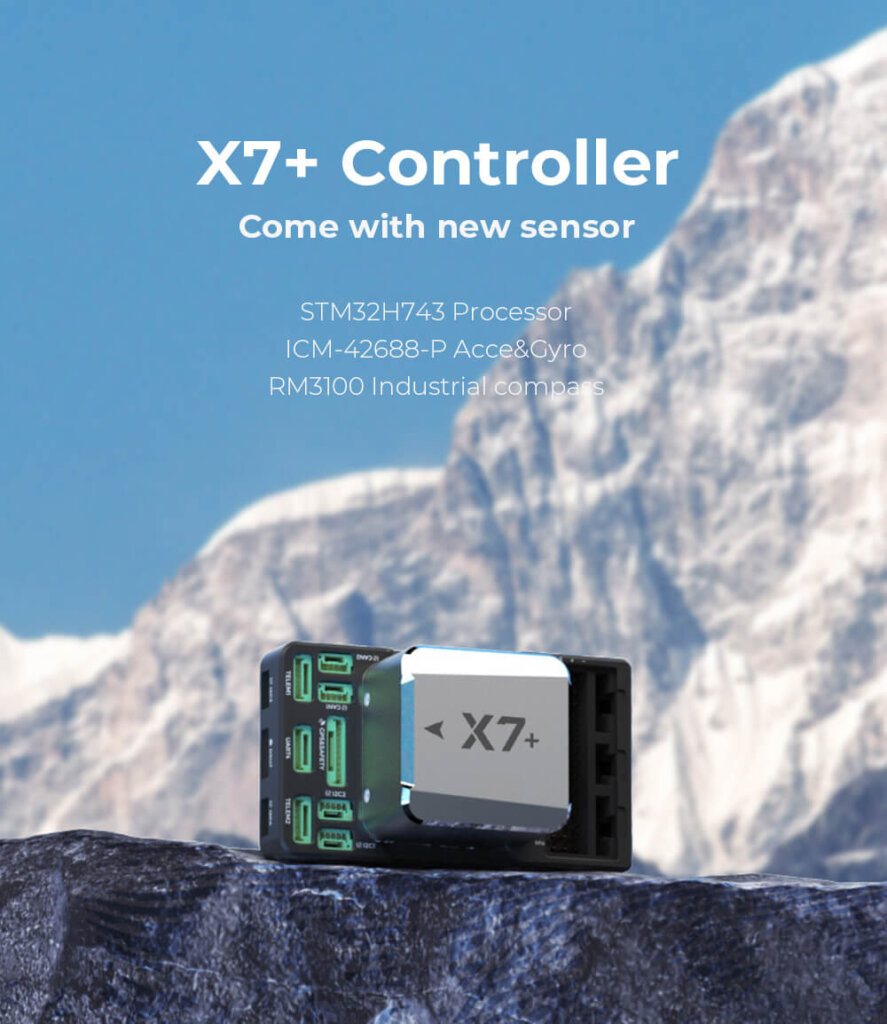 CUAV X7+ Uçuş Kontrolcüsü — X7+ & NEO 4 SE GPS / Set — Teknik detay