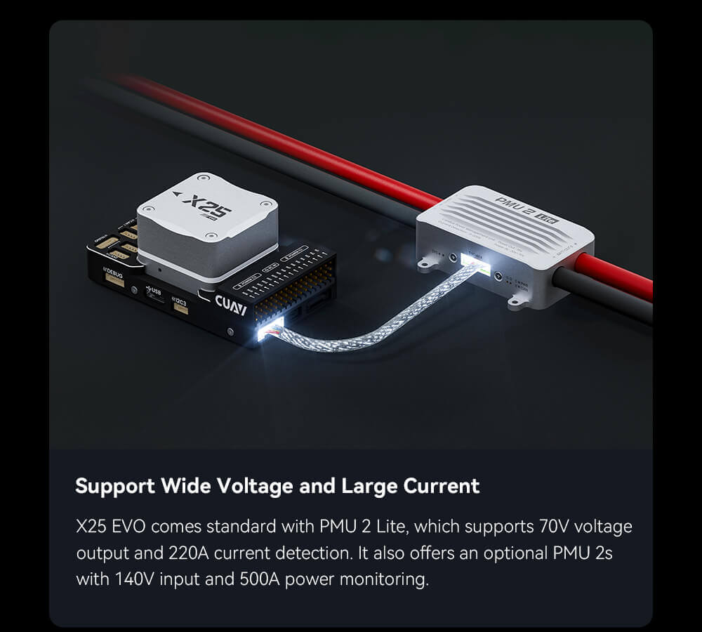 CUAV X25 EVO Uçuş Kontrolcüsü — Teknik detay