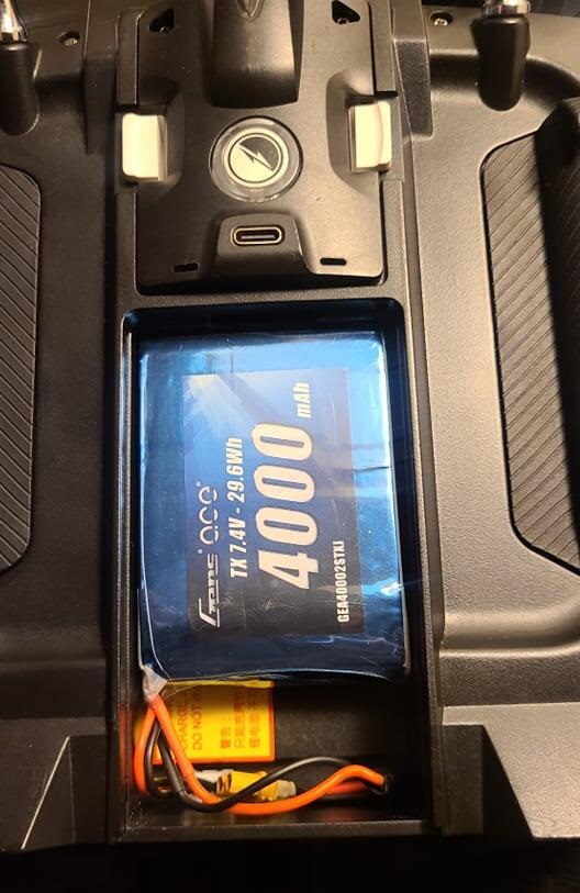 Gens ace 4000mAh 2S 7.4V LiPo Batarya | EC3 Konnektör | TX&RX