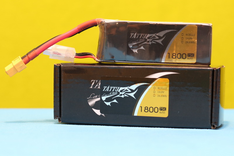 Tattu 1800mAh 4S 75C 14.8V LiPo Batarya | XT60 Konnektör | FPV Classic