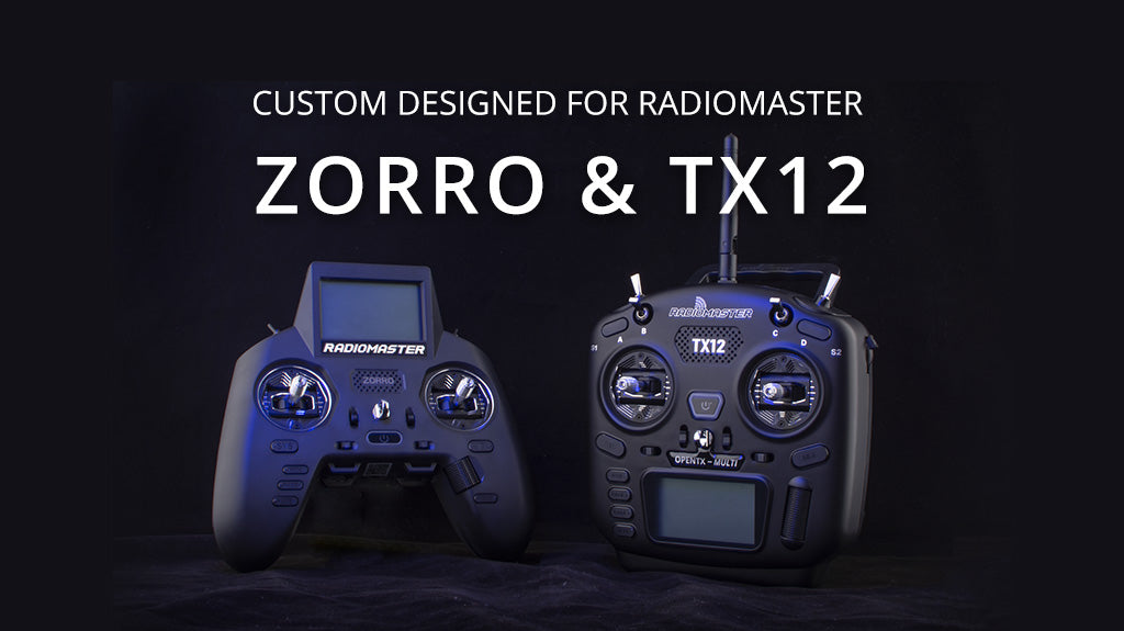 RadioMaster AG01 Mini CNC Hall Sensörlü Kumanda Kol Mekanizmaları Seti Yeni Renkler — Mavi