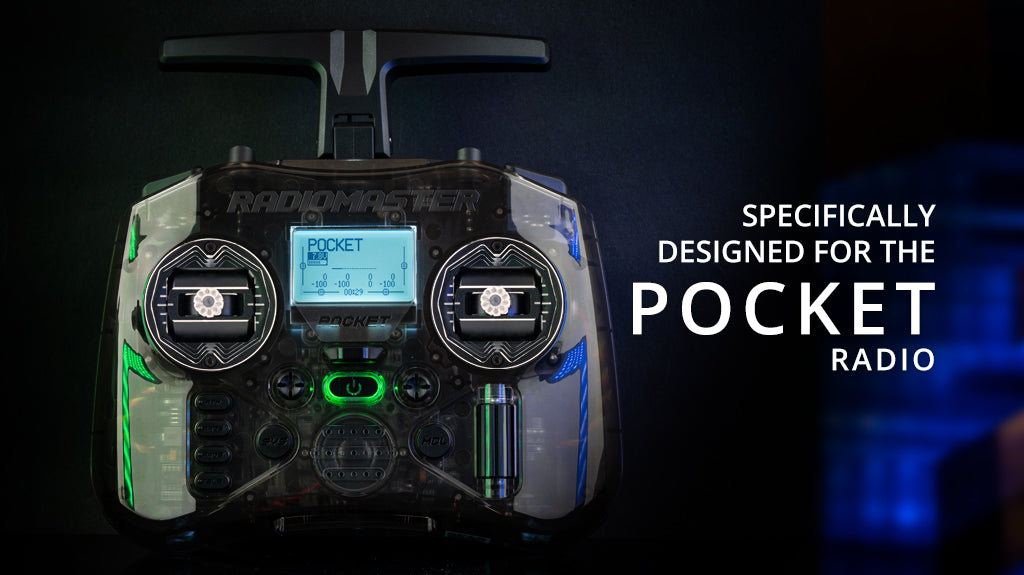 RadioMaster AG01 NANO CNC Hall Gimbals for Pocket Radio