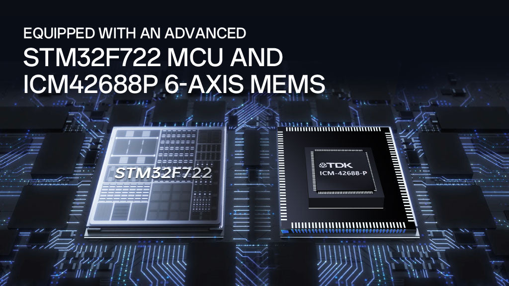 RadioMaster NEXUS-XR Uçuş Kontrolcüsü Entegre 2.4 GHz ExpressLRS Alıcılı — Altın / LBT