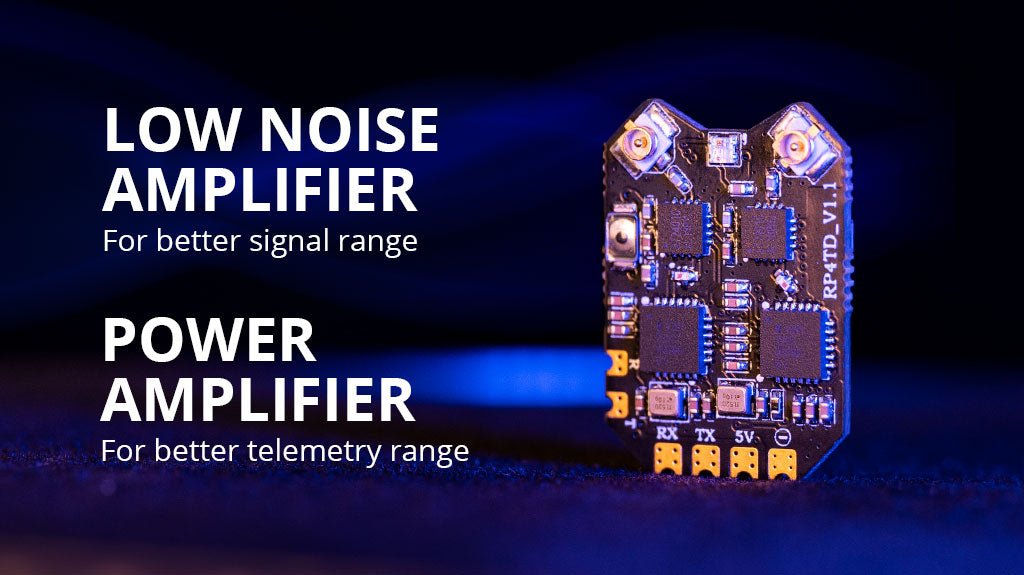 RadioMaster RP4TD ExpressLRS 2.4GHz True Diversity Alıcı — FCC