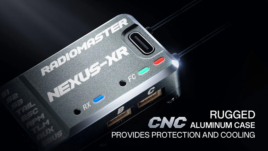 RadioMaster NEXUS-XR Uçuş Kontrolcüsü Entegre 2.4 GHz ExpressLRS Alıcılı — Altın / LBT