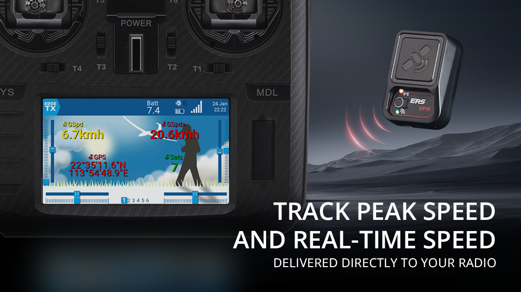 RadioMaster ExpressLRS PWM Alıcıları Uyumlu ERS-GPS – Hassas GPS Sensörü