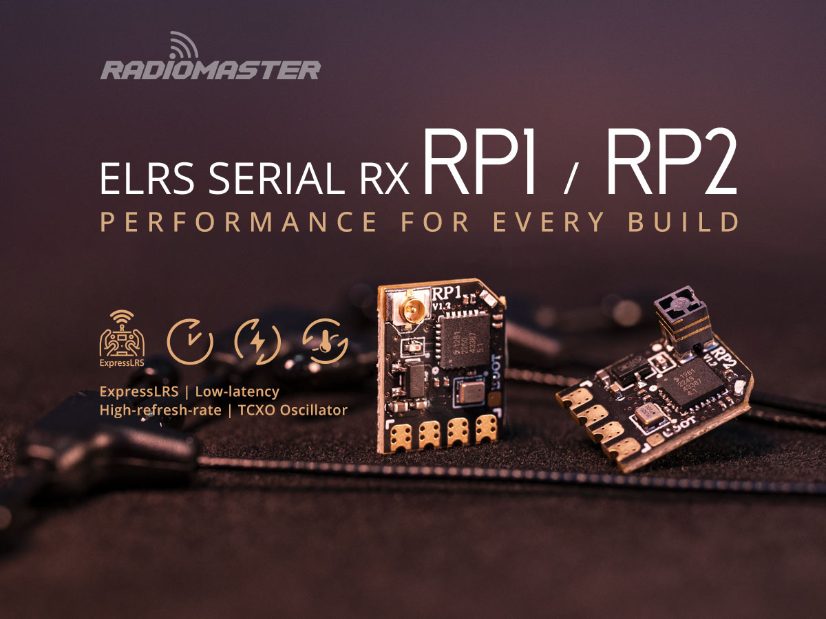 RadioMaster RP1 V2 ExpressLRS 2.4ghz Nano Alıcı — FCC