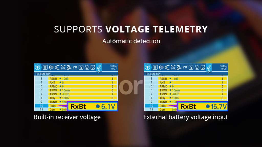 RadioMaster ER6G & ER6GV 2.4GHz ELRS PWM Alıcı — ER6GV