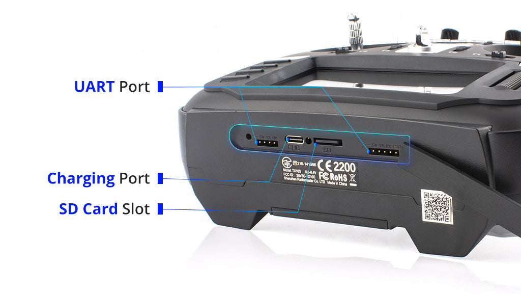 RadioMaster TX16S Mark II Radio Controller (Mode 2) — ELRS / LBT / AG01 Hall Gimbal
