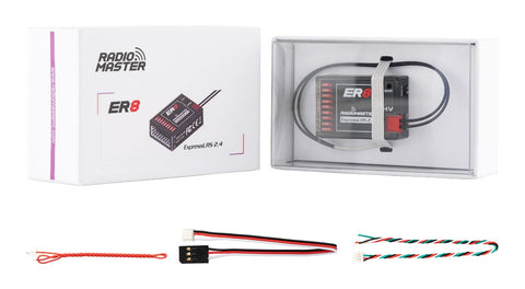 RadioMaster ER8 2.4GHz ELRS PWM Alıcı