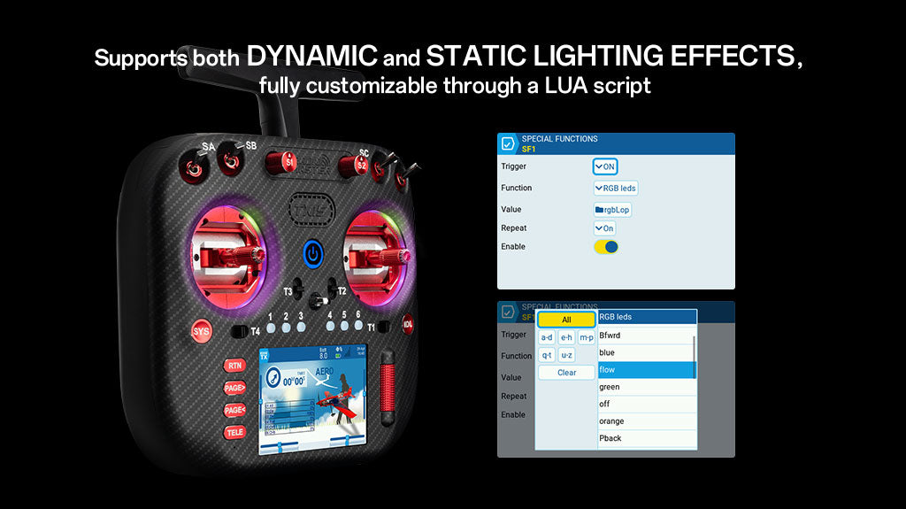 RadioMaster LED Gimbal Rings for TX15 Series Radio