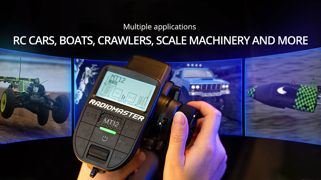 RadioMaster MT12 Surface Radio Controller — ELRS / LBT