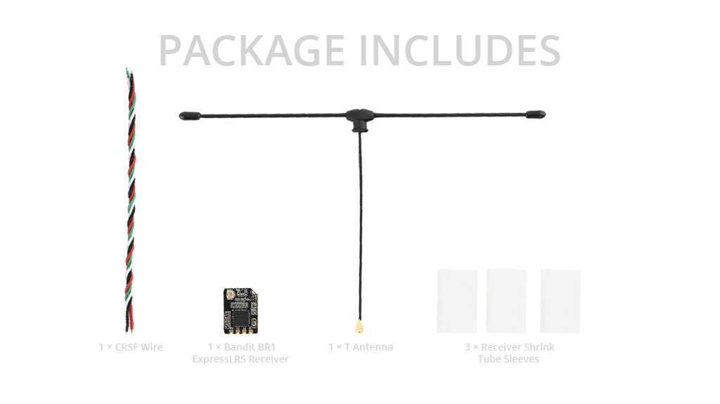 RadioMaster Bandit BR1 ExpressLRS 915MHz Alıcı