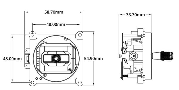 RadioMaster AG01-V CNC Metal Kumanda Kol Mekanizması Seti
