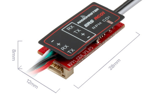RadioMaster ExpressLRS PWM Alıcıları Uyumlu ERS-RC01 - CDI Motor Devir Sensörü