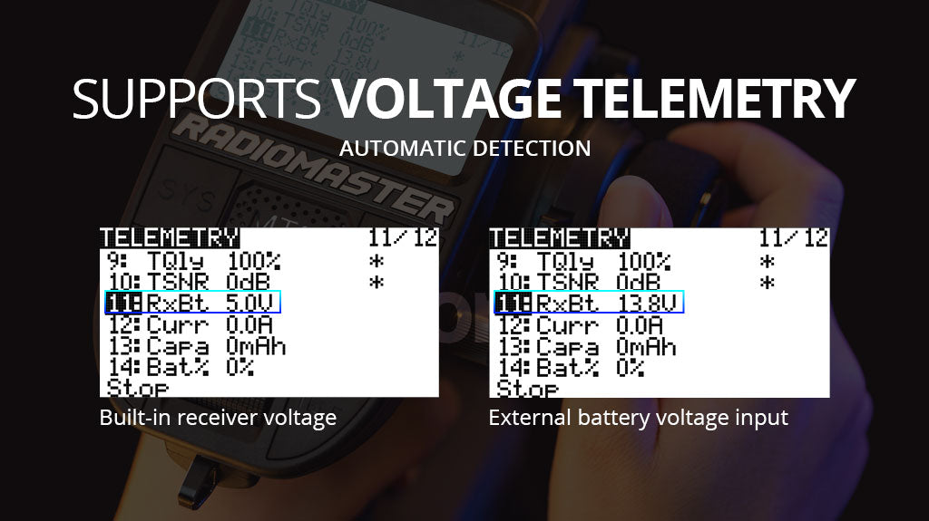 RadioMaster ER5C V2 2.4GHz ELRS PWM Alıcı