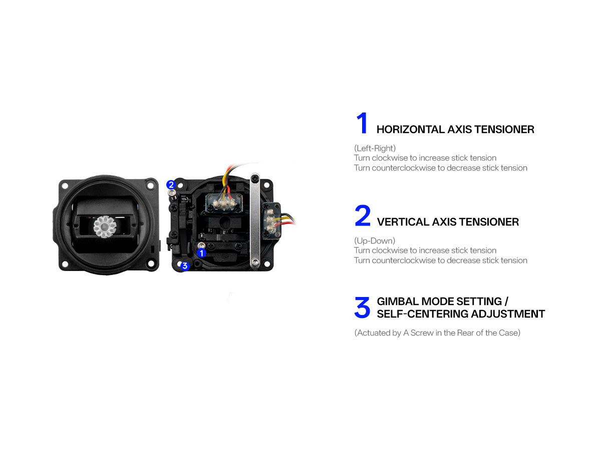 RadioMaster X5 Replacement Gimbals for Pocket and AX12