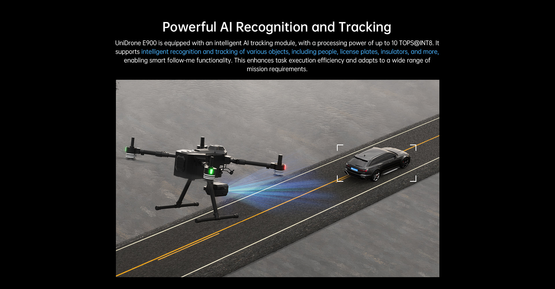 Reebot UniDrone E900 İHA Platformu — Set B — Akıllı Pil Dahil