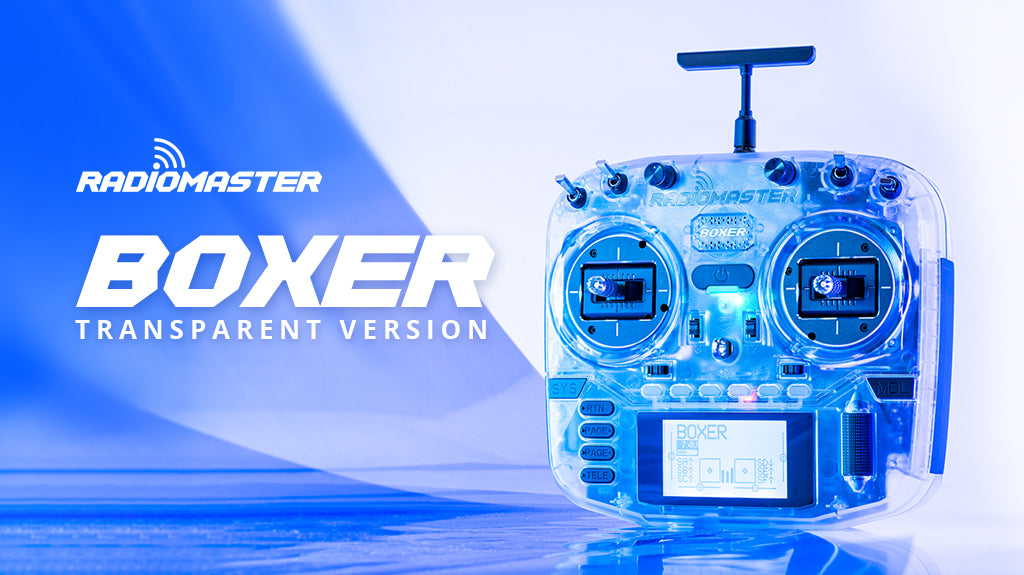 RadioMaster Boxer Kumanda Şeffaf Sürüm (ELRS / M2) — ELRS / FCC