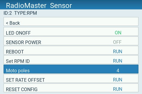 RadioMaster ExpressLRS PWM Alıcıları Uyumlu ERS-RB01 - Fırçasız Motor Devir Sensörü