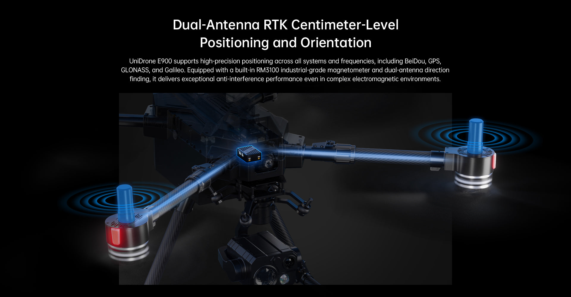 Reebot UniDrone E900 İHA Platformu — Set B — Akıllı Pil Dahil