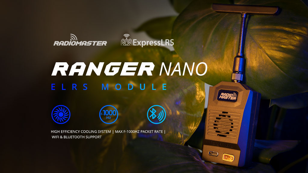 RadioMaster Ranger Nano 2.4GHZ ELRS Module — Ranger Nano Combo / FCC