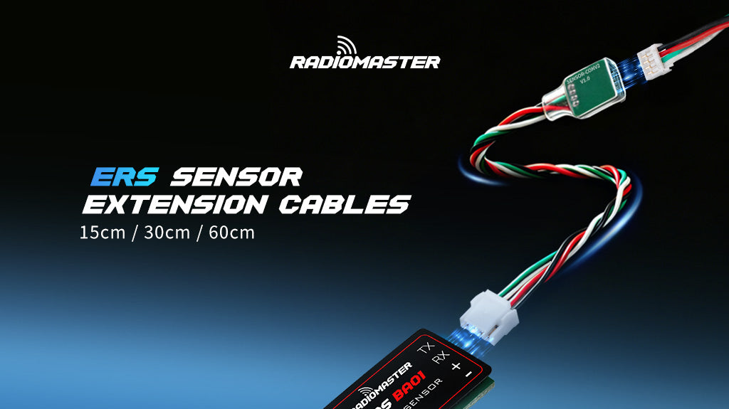 RadioMaster ERS Sensör Uzatma Kabloları — 15cm