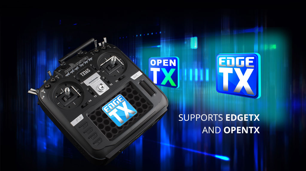 RadioMaster TX16S Mark II Uzaktan Kumanda Gümüş & Altın (ELRS, M2) — ELRS / V4.0 Hall Sensörlü Kumanda Kol Mekanizması / Altın