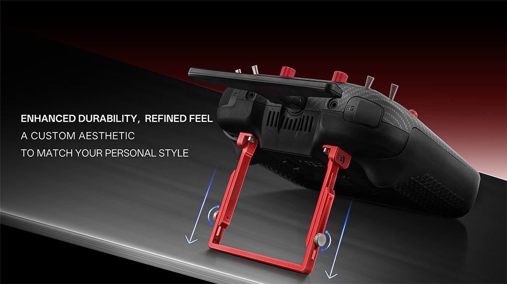 RadioMaster TX15 Ayarlanabilir Uzunluklu CNC Katlanır Stand — Siyah