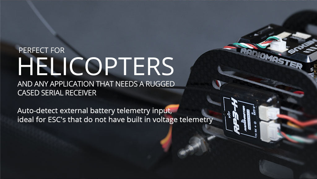 RadioMaster RP3-H ExpressLRS 2.4GHz Nano Receiver — FCC