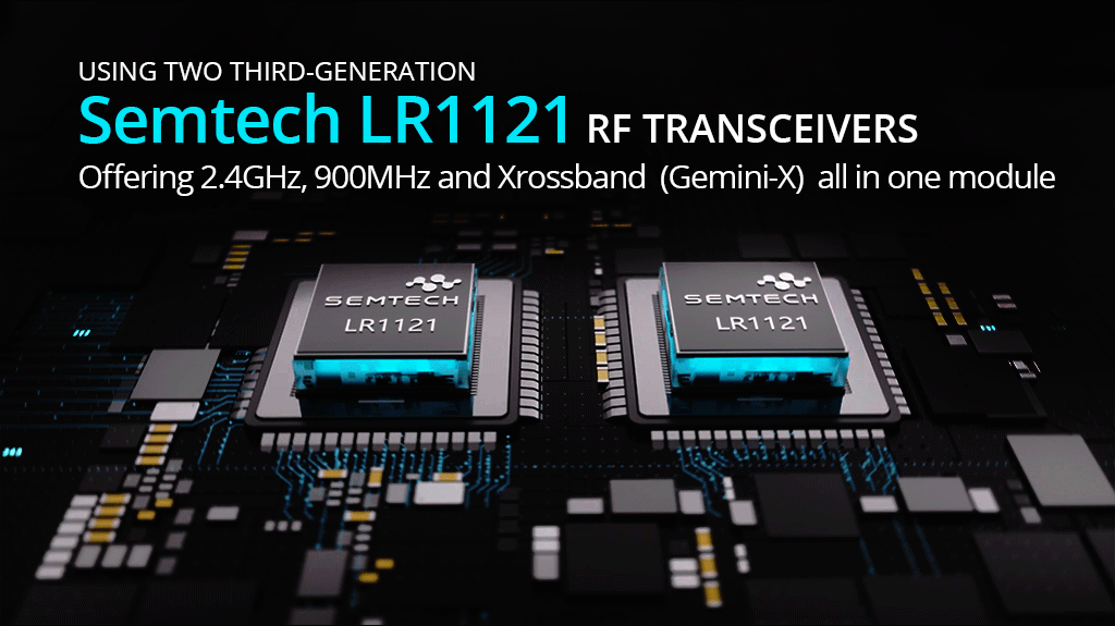RadioMaster DBR4 Çift Bant Xross Gemini ExpressLRS Alıcı — FCC