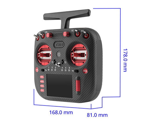 RadioMaster TX15 Max Radio Controller (ELRS / M2) — Red / ELRS / LBT