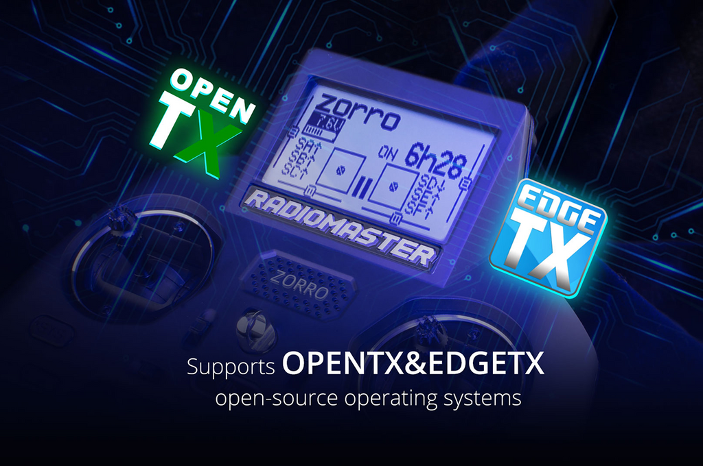 RadioMaster Zorro Radio Controller (M2) — CC2500 + TBS Nano Crossfire Combo / LBT