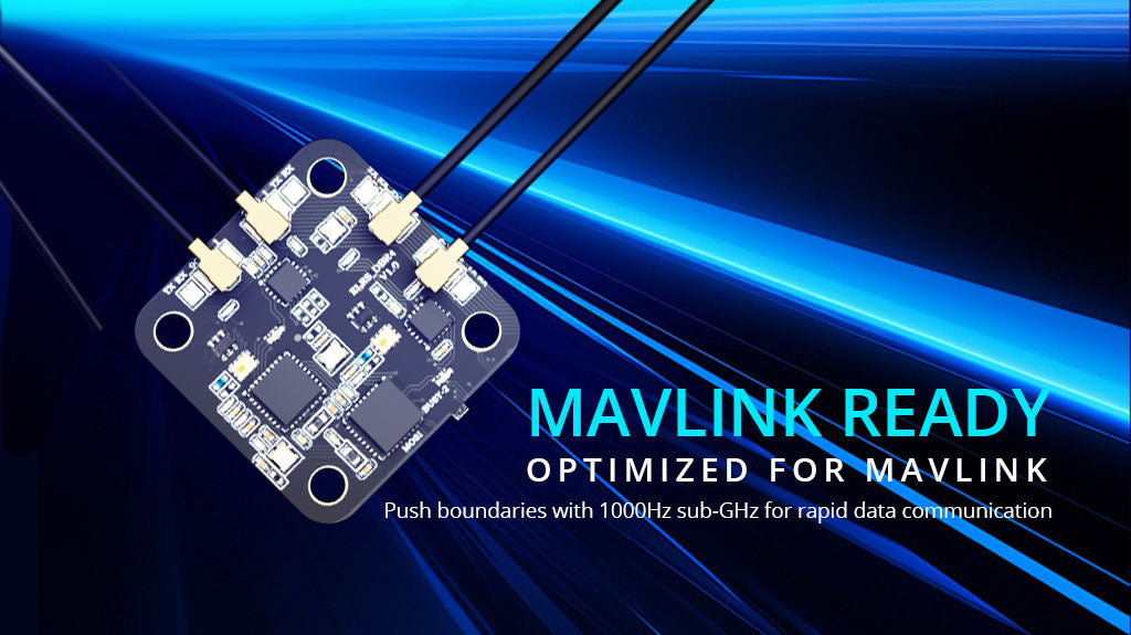 RadioMaster DBR4 Çift Bant Xross Gemini ExpressLRS Alıcı — FCC