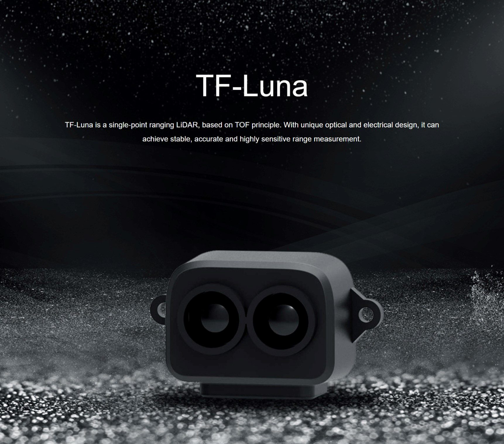 Benewake TF-Luna LiDAR Mesafe Sensörü