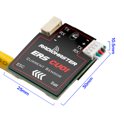 RadioMaster ExpressLRS PWM Alıcıları Uyumlu ERS-CU01 - Anlık Akım Sensörü