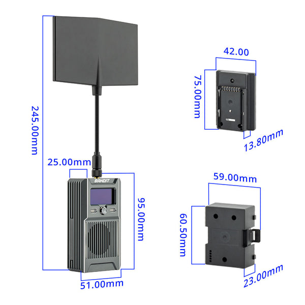 RadioMaster Bandit ExpressLRS 915MHz RF Modülü