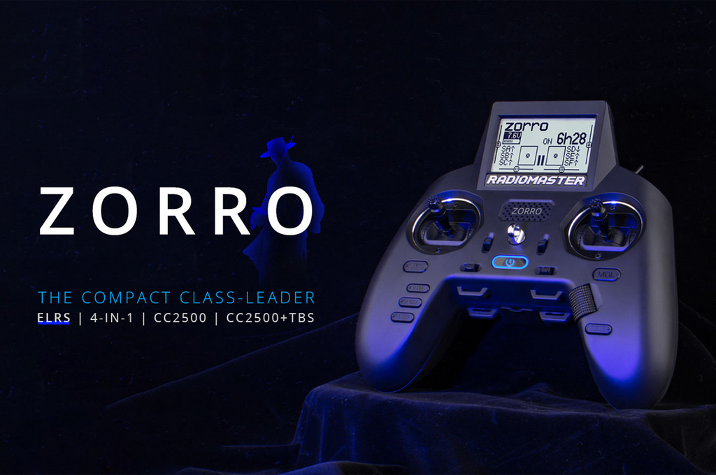 RadioMaster Zorro Radio Controller (M2) — CC2500 + TBS Nano Crossfire Combo / LBT