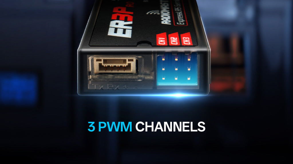 RadioMaster ER3 PRO PWM - Çift Bant GEMINI ve GEMINI-X Alıcı — Uluslararası