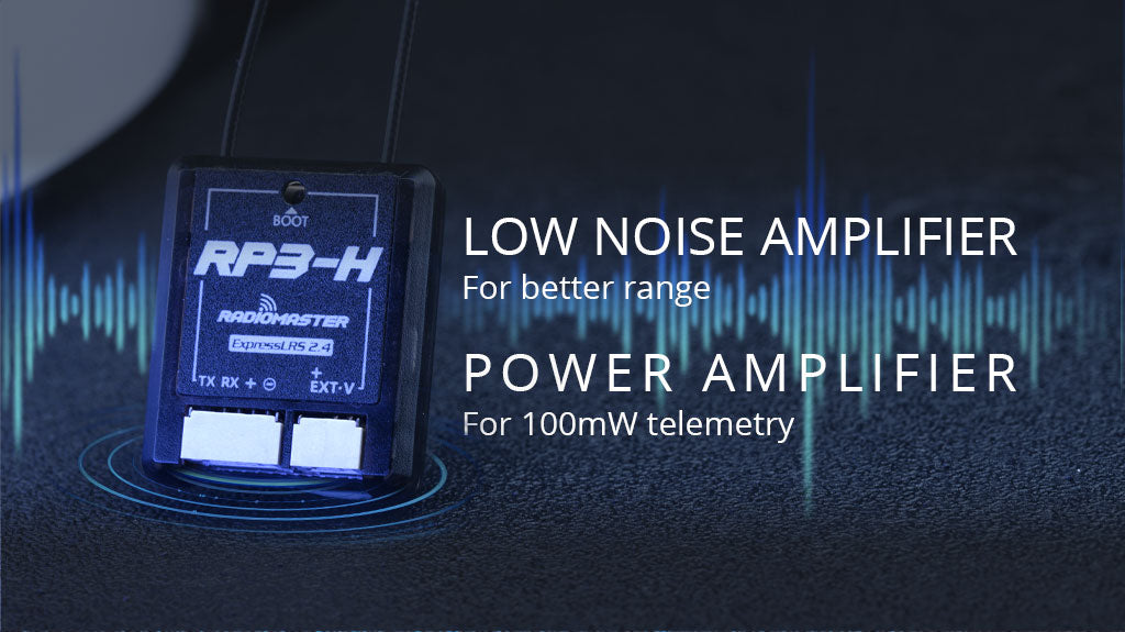 RadioMaster RP3-H ExpressLRS 2.4GHz Nano Receiver — FCC