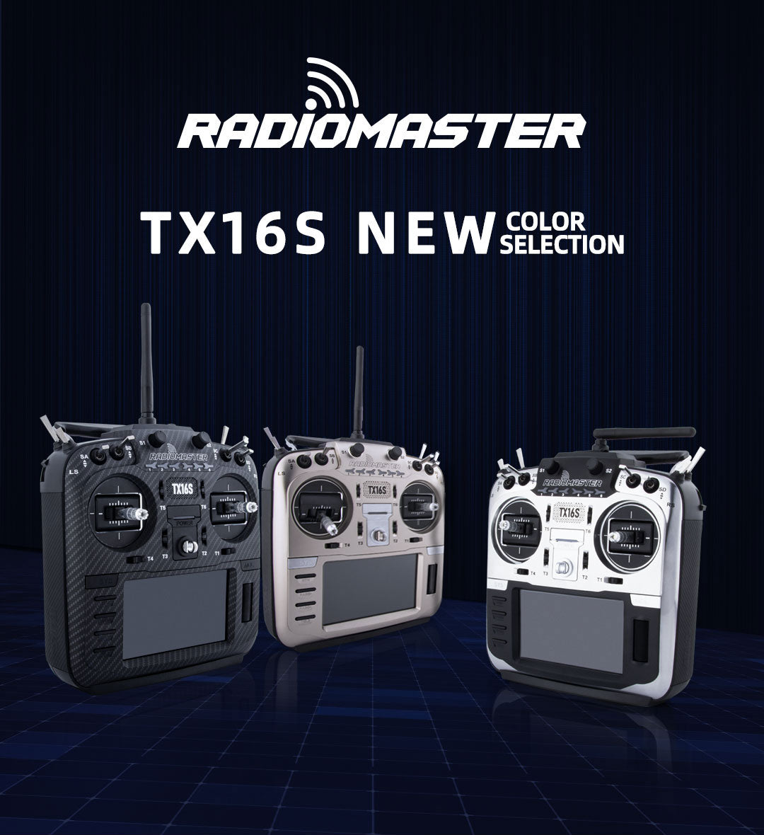 RadioMaster TX16S (V1) Hall Gimbal Edition-Silver-Mode 2