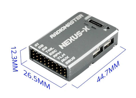 RadioMaster NEXUS-X Uçuş Kontrolcüsü — Kırmızı